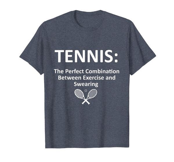 

funny tennis t-shirt, tennis shirt gift for men women, White;black