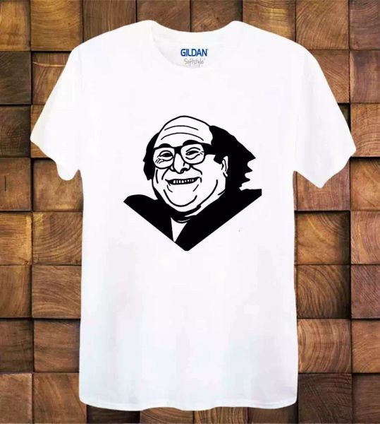 

danny devito t shirt usa actor film movie funny american ladies men's, White;black