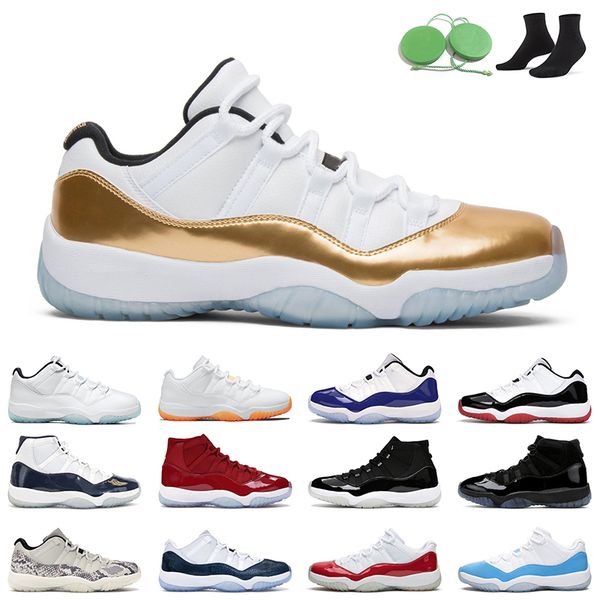 

jumpman 11 men women basketball shoes 11s low legend blue playoffs bred anniversary outdoor sports sneaker