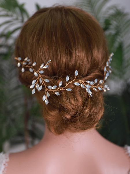 

rhinestone headband silver gold bridal headwear handmade birde hat wedding hair accessories women hair jewelry for bride