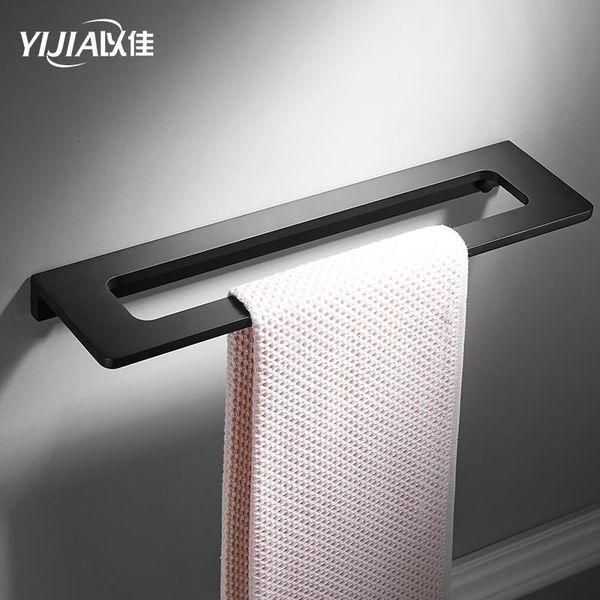 

towel racks paste bar aluminum bathroom storage single rack kitchen hook shelf
