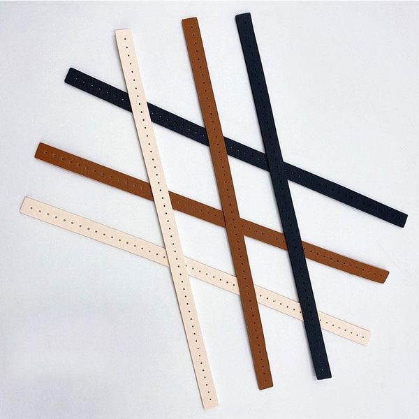 

ladies shoulder bag diy replacement accessories handbag band handle strap solid color simple all-match wristband parts &, Black