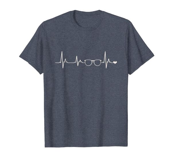 

Eyeglasses Spectacles Heartbeat TShirt Optometrist Gifts, Mainly pictures