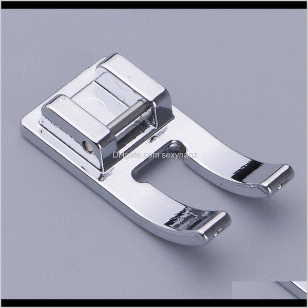 

notions tools apparel drop delivery 2021 open toe embroidery presser foot snap on low shank domestic sewing hine uasl2, Black