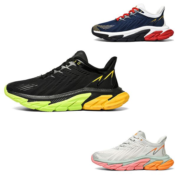 

non-brand running shoes for men grey orange black green sapphire marathon outdoor mens trainers sports sneakers