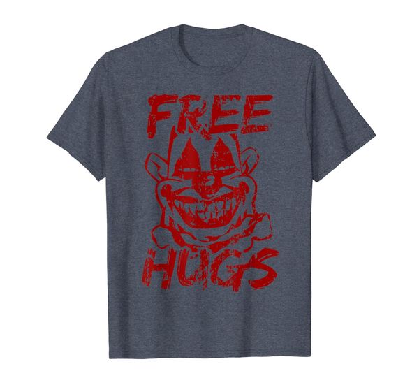 

Creepy Mask Free Hugs Scary Clown T-Shirt, Mainly pictures