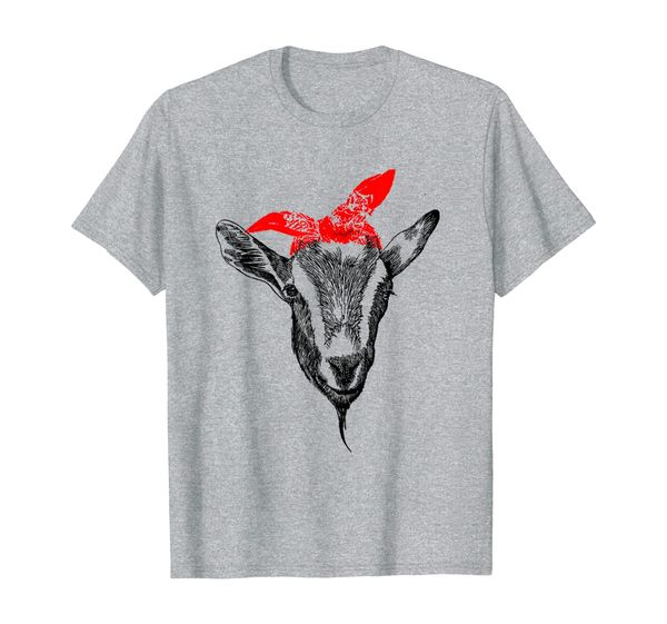 

Adorable Goat With Bandana For Goat Lover T-Shirt, Mainly pictures
