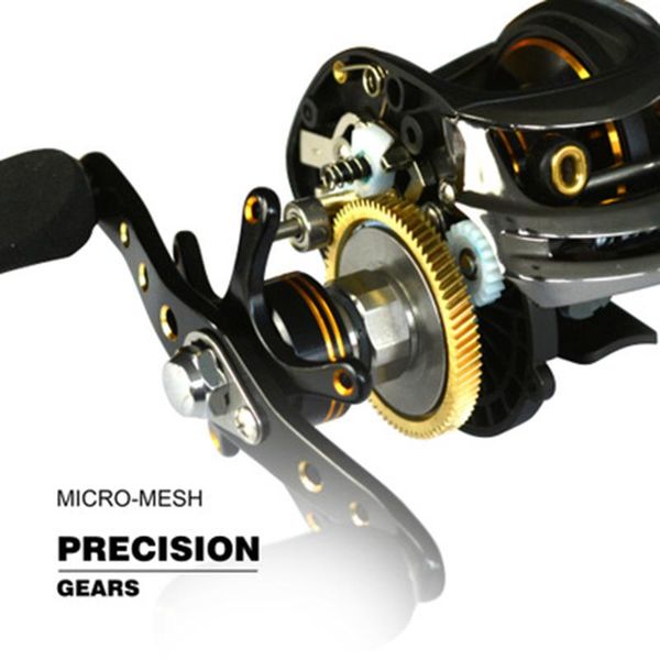 

fishing reel super light baitcasting lb200 7.0:1high speed 5.5kg max drag reinforced carp reels