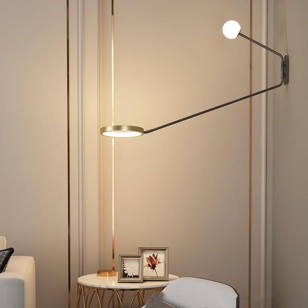 

wall lamps led diode lamp flexible foldin modern adjustable long arm living room creative reading bedroom bedside