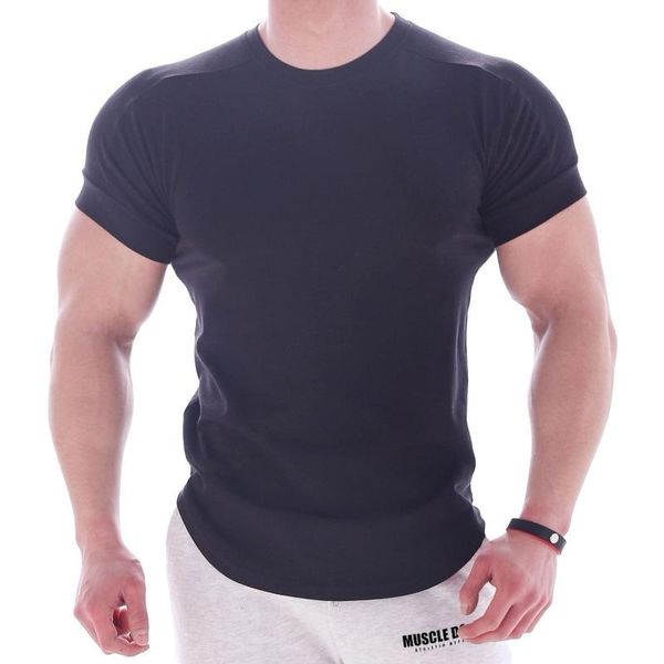 

men's t-shirts fast dying men summer tees for sports gym, White;black