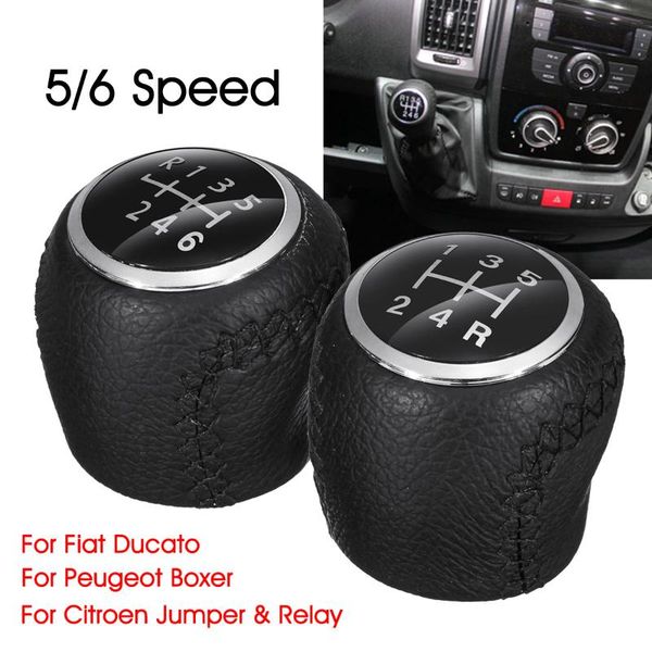 

shift knob 5/6 speed manual gear shifter lever head for jumper relay ducato boxer