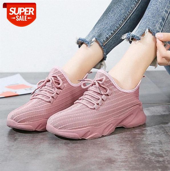 

women fashion shoes color casual sport sneakers female trend women's vulcanize comfortable mesh #pt7m