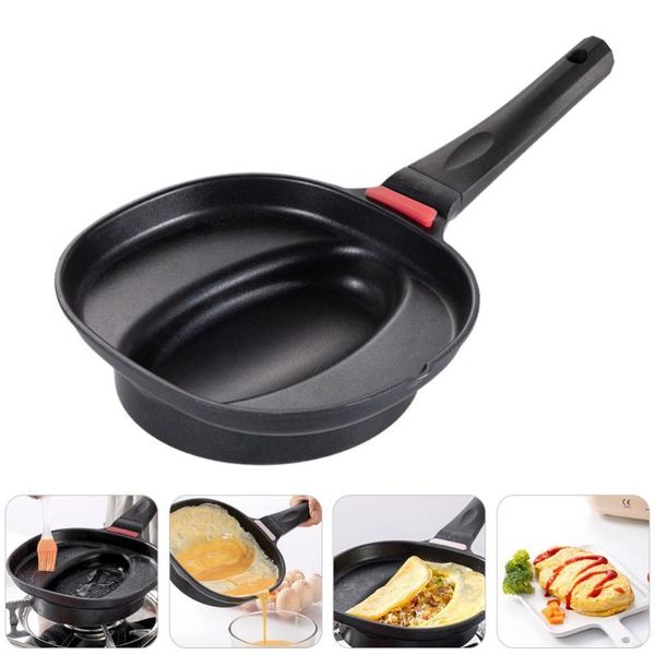 

pans 1pc non-stick frying pan omelet with mold rice for home