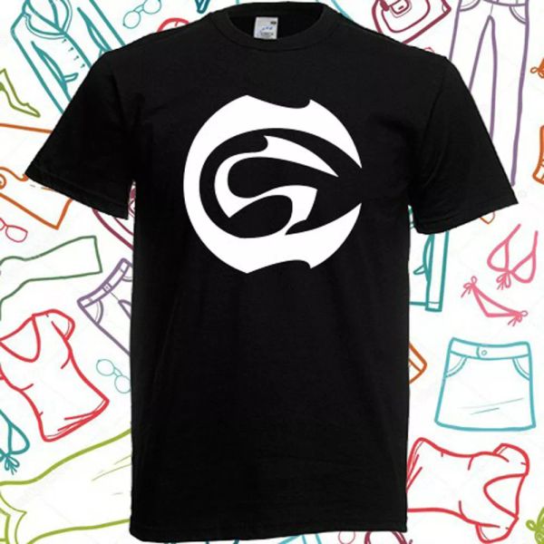 

cartel de santa logo men's black t-shirt size s to 3xl, White;black