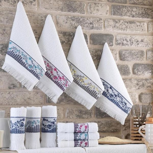 

towel turkish 12 piece set cotton bath kitchen hand and face bathroom 30 x 50cm soft absorbent