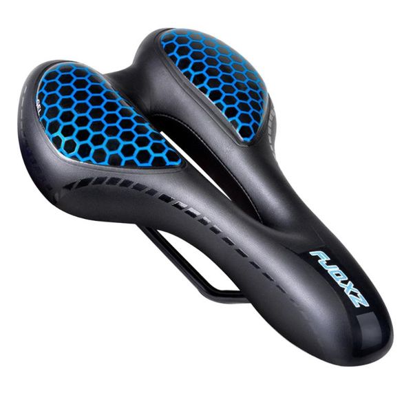 

bike saddles 1pc saddle mountain seat comfortable mtb road sports cushion cycling pad (blue patte