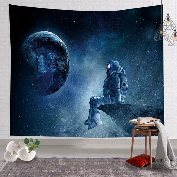 

tapestries 90x70 inch astronaut tapestry galaxy spaceman star sky space wall hanging for boys dorm decor hippie