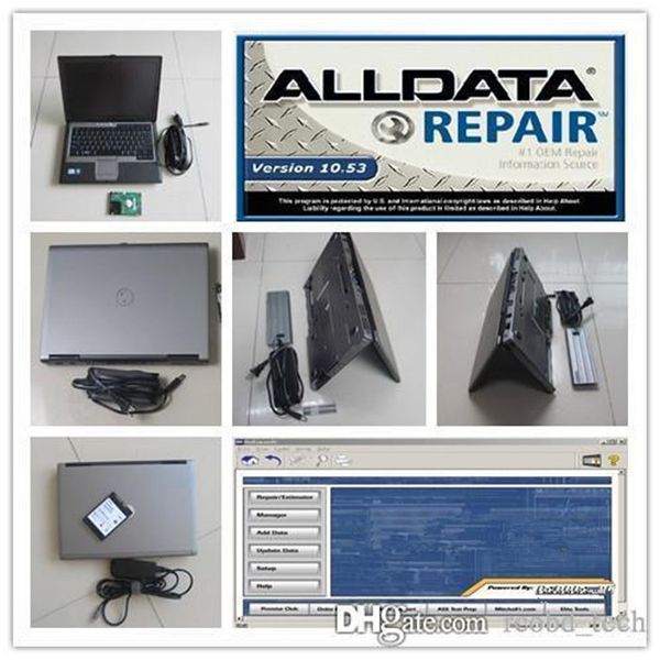 

auto repair software alldata trucks and cars diagnostic tool all data 10.53 installed in d630 laphdd 1tb computer