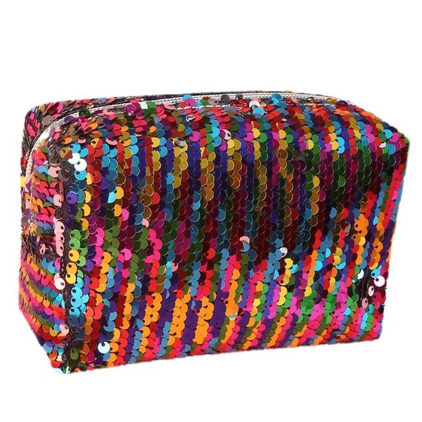 

card holders fashion sequins mini wallet zipper clutch pouch portable women oin purses handbags holder keys earphone bags #r5, Brown;gray
