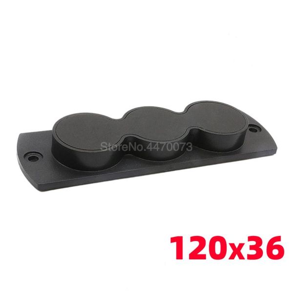

hooks & rails black concealed magnetic gun holder holster magnet rating for car under table bedside 25lb with cap and screws desk bed