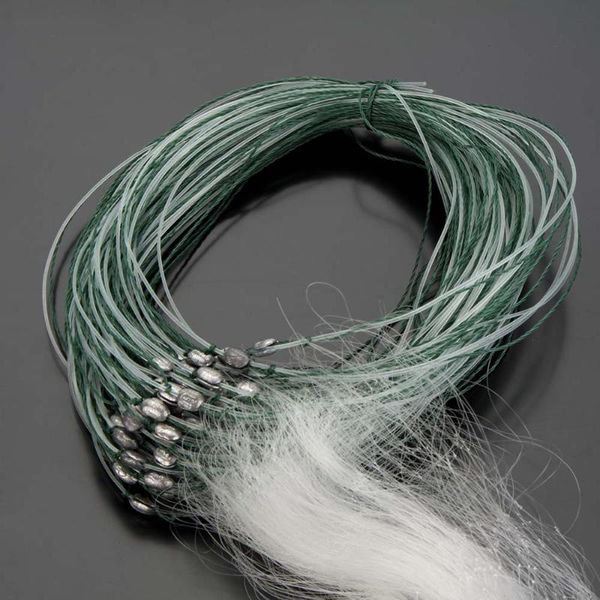 

fishing accessories lixada net 25m 3 layers monofilament fish gill with float mesh for