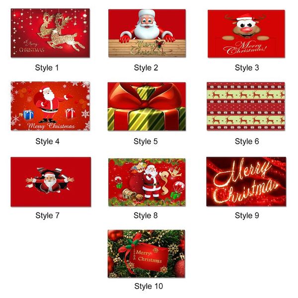 

carpets christmas style floor rug non-slip mat merry home decoration doormat 400*600mm carpet door