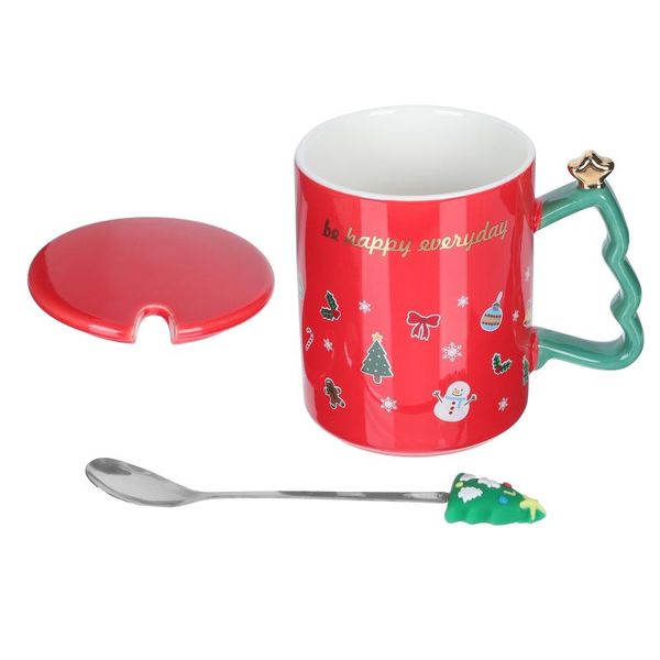 

mugs 1 set adorable cup large capacity christmas mug creative present