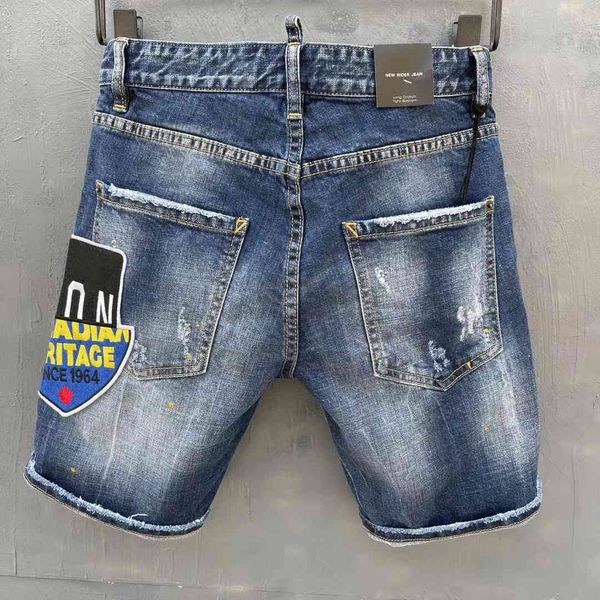 

men's jeans men mens luxury designerjeans ny ripped cool guy causal hole denim fashion brand fit washed pant 2 1qd1, Blue