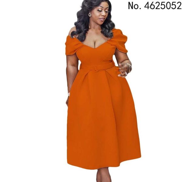 

ethnic clothing african dresses for women summer fashion style dress clothes dashiki with belt, Red