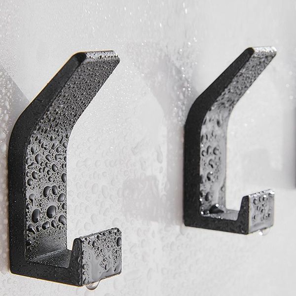 

hooks & rails alloy wall mounted hook durable rust resistant wear long lasting easy operation for bathroom entrance he