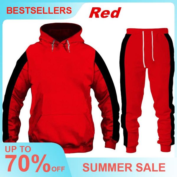 

men's tracksuits 2021 autumn and winter youth quality hoodie sports suit street stripe style hip hop casual couple fashion trend coat f, Gray