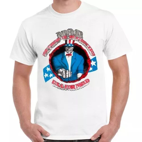 

m.o.d. u.s.a. for m.o.d. crossover thrash anthrax s.o.d. retro t shirt 27, White;black