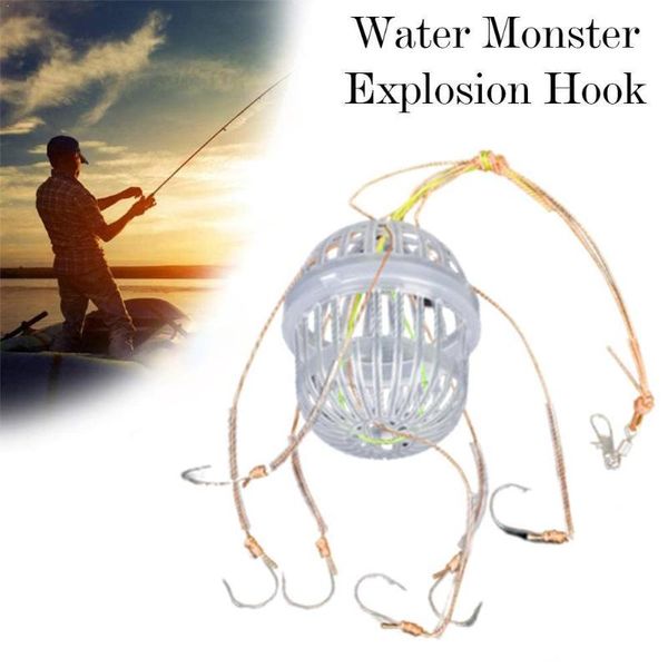 

explosion hook fishing sets outdoor fishhook hooks 1pc carp tackle accessories z2e5