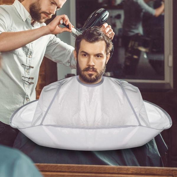 

50-70 cm waterproof hair cutting cloak cape salon barber hairdressing cover collector cloth wrap foldable shave apron aprons