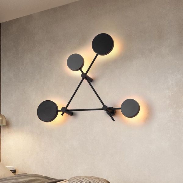 

wall lamps nordic led glass ball wandlamp industrial decor luminaria home deco living room lamp