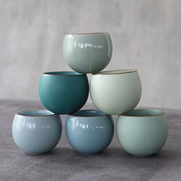 

cups & saucers luwu ceramic teacups porcelain tea cup chinese drinkware 120ml