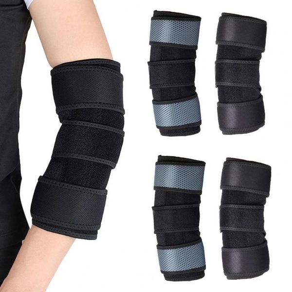 

elbow & knee pads 1pc adjustable sports brace pressurized support training protective gear pad women men basketball volleyball safety, Black;gray