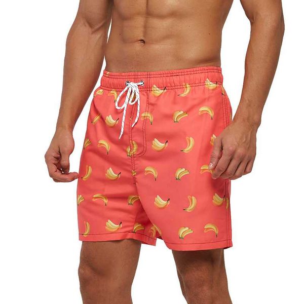 

men's swimwear a301 quick dry summer mens siwmwear beach board shorts for man swimming trunks beachwear banana printed men swimsuits