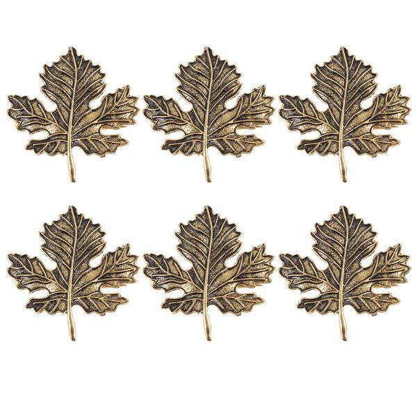 

napkin rings 6pcs shaped buckles thanksgiving theme decor