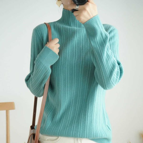 

women's sweaters women half turtleneck pullover autumn winter knitted elasticity casual jumper fashion slim warm female cashmere sweat, White;black