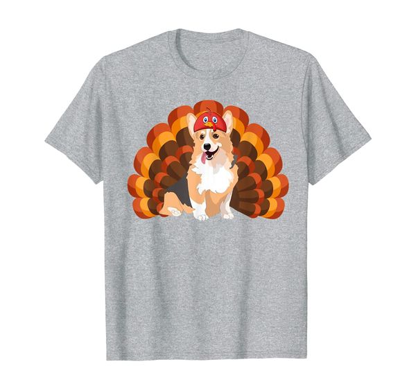 

Turkey Corgi Thanksgiving Funny T-Shirt, Mainly pictures