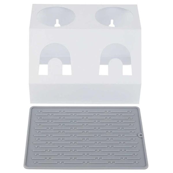 

storage bottles & jars drainer dish with pad for home restaurant