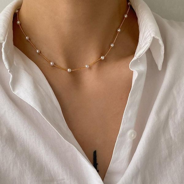 

chokers necklaces, Golden;silver