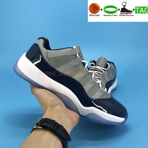 

newset 11 11s 25th anniversary basketball shoes men women sneakers low legend blue white bred pantone cap and gown mens trainersx8vi