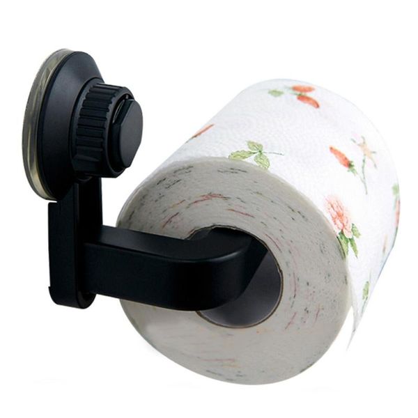 

toilet paper holder super storage suction cup wall mount removable rack --m25 holders