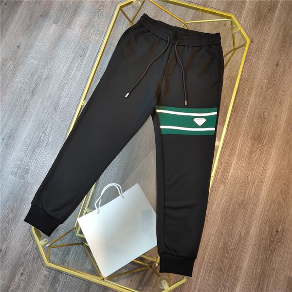 

mens designers joggers pants casual gyms trousers luxurys elastic pant men fitness workout sweatpants sportwear bodybuilding tech pants, Black