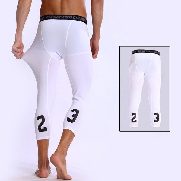 

running pants mens gym tights leggings compression training quick-dry workout men bodybuilding, Black;blue