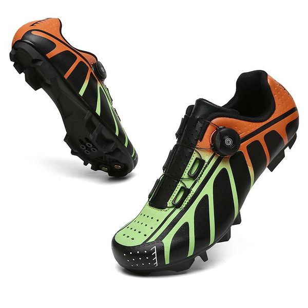 

cycling footwear professional mtb shoes athletic bicycle men self-locking mountain bike sapatilha ciclismo women sneakers, Black