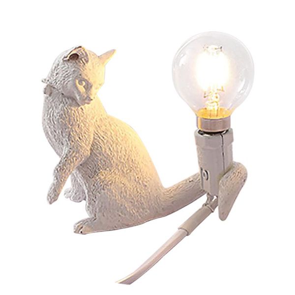 

wall lamp nordic creative cute animal mouse led lighting living room dining bedroom table modern white eu plug
