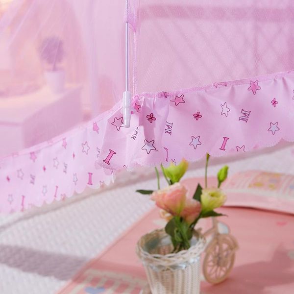 

baby mosquito net portable no installation foldable dense breathable heightening bottomless children bed nets arrival crib netting